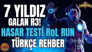 7⭐ GALAN R3! Hasar Testinde Boss’lar ERİDİ! | MCoC Türkçe Rehber #mcoc #galactus #damagetest #galán