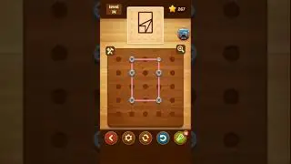 line puzzle string art pine level 14