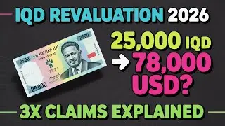 IQD Revaluation 2026: The Story Behind 25,000 Dinar and $78K Claims! 🏦 💰 RV News 2026
