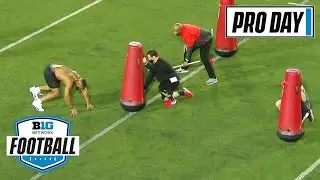 Ohio State Pro Day: Speed & Agility Drills and Talking with Ryan Day | Big Ten in the 2021 NFL Draft