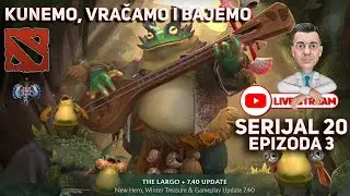 ❤️ DOTA 2 solo ranked livestream l S20 E03 l KVB noćni strim :)
