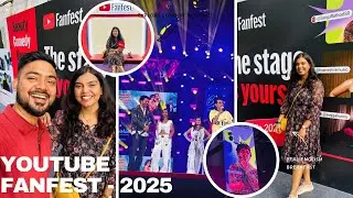 YouTube Fanfest India 2025 | Mumbai | Best Experience in YouTube Fanfest 