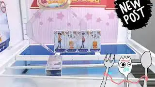 Toreba Time - Toy Story 4 - Premium Figure Forky - free ticket win - set completed 😇😇😇