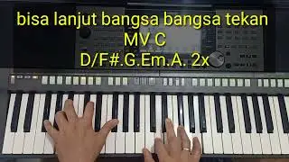 KEYBOARD TUTORIAL GITA SORGA BERGEMA MEDDLEY DARI PULAU DAN BENUA + STYLE