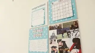 DIY | Organizador Calendario 2015