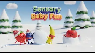 Sweet Fruit World🍓 Cute 3D Baby Sensory Video for Kids & Toddlers