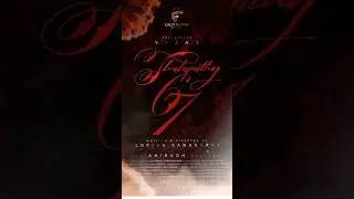 Finally The Most Awaited THALAPATHY 67 🔥 UPDATE IS HERE #thalapathy67 #7screenstudio #anirudh