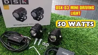 DSK D3 Mini Driving Light 50 Watts | Goods ba?