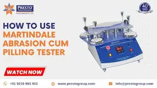 Martindale Abrasion Cum Pilling Tester