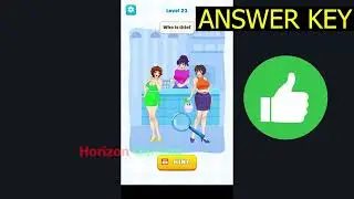 Brain Rush - Thinking Puzzle LEVEL 21 Who is thief - Gameplay Walkthrough Android IOS