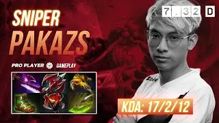 Pakazs  🇵🇪  | Sniper [HARD CARRY]  7.32 D ► Dota 2 Pro Gameplay