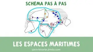 SCH&Eacute;MA DE G&Eacute;OGRAPHIE - Les espaces maritimes (enjeux g&eacute;ostrat&eacute;giques)