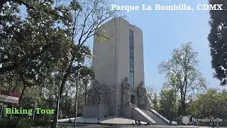 Walking Tour La Bombilla Park | History & Urban Life in Mexico City | POV 4K