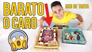 TARTA de cumpleaños BARATA vs CARA ¿Merece LA PENA?