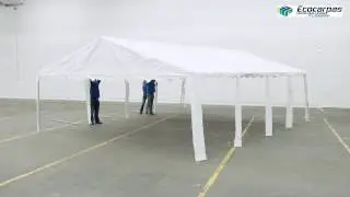 Montaje carpa 6x8 ECO PVC