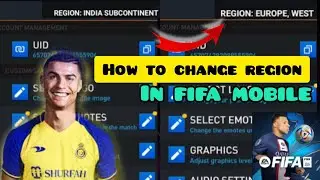 How to change region in fifa mobile || Fifa mobile 23