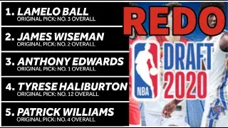 Re-Drafting the 2020 NBA Draft