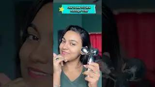 How to use 3-D face massager roller #facemassage #shorts #beauty