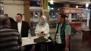 Bersama Cabup Ajam-Gina