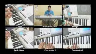 Paradise - Coldplay (Multitrack Keyboard Cover) Kevin Catal&aacute;n