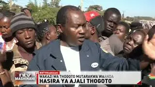 Wakazi wa Lusigetti wafunga barabara wakilalamikia ajali zilizogharimu maisha