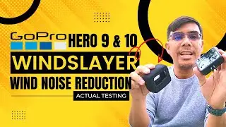Windslayer: Wind Noise Reduction Test [GoPro Hero 9 Black & Hero 10 HSU Sponge Foam Case Cover]