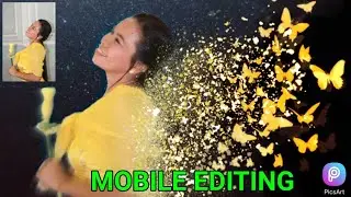 picsart-dispersion effect- mobile editing tutorial