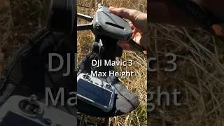 😎Testing Max Altitude Flight of DJI Mavic 3! #dji #drone