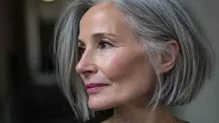 Elegant Grey Hairstyles for Women Over 60 Youthful Modern