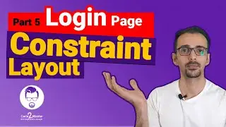 Create Login Page With Constraint Layout | ساخت صفحه لاگین با کانسترینت لایوت در اندروید