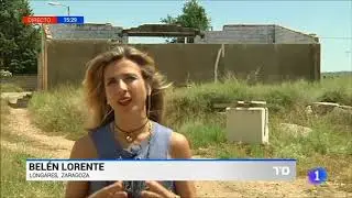 Tormenta en Longares el 1 de julio de 2018