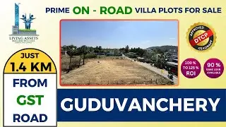 #livingassets 🚀Launch a New On-Road Property In Guduvanchery🚀   | Commercial Plots Available