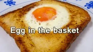 EGG IN A BASKET - Tasty and easy food recipes for beginners to make at home - Cooking videos