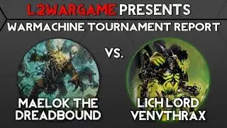 Maelok 1 VS. Venethrax 1, Warmachine Tournament Report