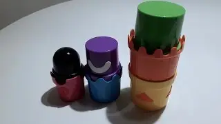 Unboxing Ikea Mula Toy Stacking Cups