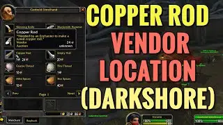 Darkshore Copper Rod Vendor - WoW Classic