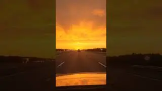 Nature&rsquo;s fire in the sky&hellip;