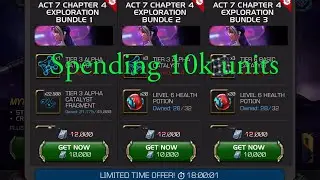 Spending 10k Units...MCOC