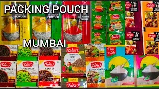 Spices Pouch, Ladi pouch, Readymade Pouch, Multipurpose Pouch | Kirana iteam packing pouch | Mumbai.
