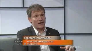 Cyril Leeder, President of the Ottawa Senators, on daytime Ottawa