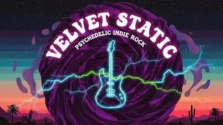 VELVET STATIC - Rare psychedelic indie rock songs to get lost in the desert night (Cosmic mix)