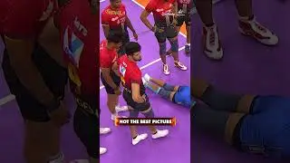 Naveen Express gets injured while attempting a Raid against Haryana Steelers | #PKL12
