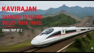 SHANGHAI TO BEIJING BULLET TRAIN.