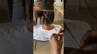 AFRICAN THREADING 🧵 HAIRSTYLE 💇&zwj;♀️
