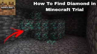 How to Find Diamonds in Minecraft Trial #gaming #minecraft