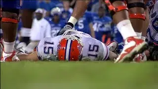 Tim Tebow knocked out vs Kentucky 2009 HD *highest quality on YouTube*