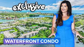 Jupiter Harbor Condo Tour - Waterfront & Gated Community - Perfect For Seasonal Floridians!