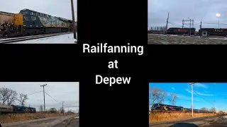 (1/4/26 to 1/11/26) Railfanning at Depew with every special locomotive, all at once.