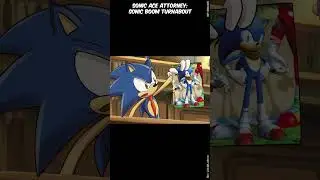 Sonic x Ace Attorney crossover 1  #sonicthehedeghog #sapphireluna