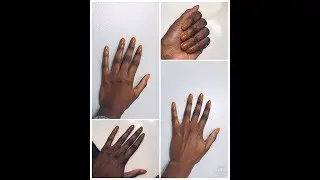 Nude nail polish on dark skin (Best looking Nude)